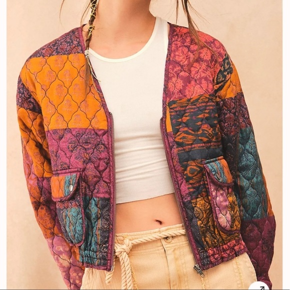 Free People | Peggy Quilted Jacket - Picture 2 of 13